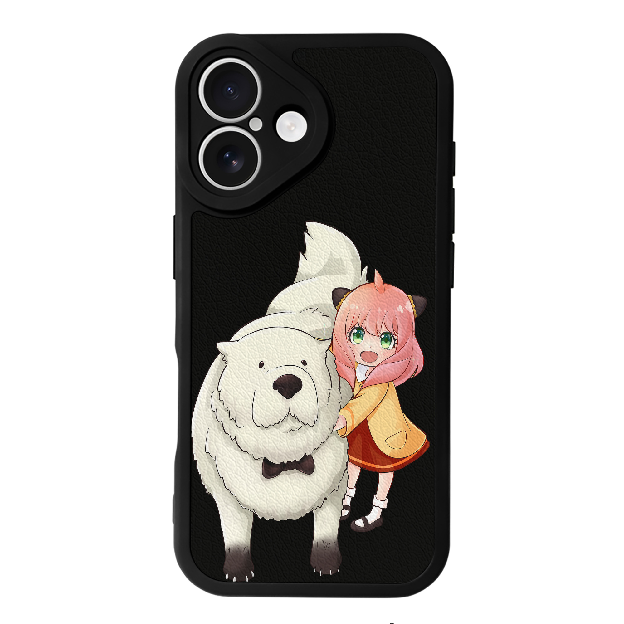 （画像用） SPY×FAMILY间谍家家酒 【iPhone 16シリーズ対応】シリコンスマホケース（レザー調） 材質：シリコン